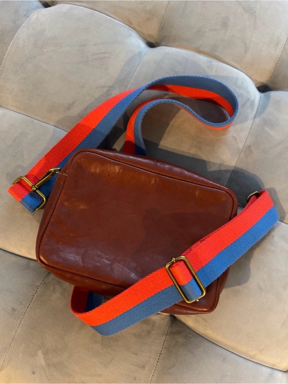 Madewell and Kule Collaboration Webbing Shoulder or Crossbody Canvas Bag Strap